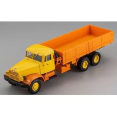 1:43 Масштабная модель КРАЗ 219Б бортовой экспортный (1966-1969), желто-оранжевый