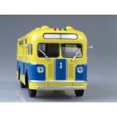 1:43 Масштабная модель Автобус ЗИС-155 сине-жёлтый