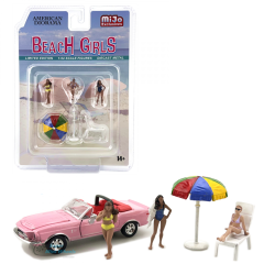1:64 Масштабная модель FIGURE SET - BEACH GIRLS SET