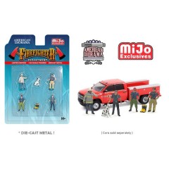 1:64 Масштабная модель FIGURE SET - FIREFIGHTER 2