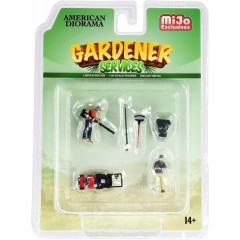 1:64 Масштабная модель American Diorama 1:64 Gardener Services