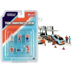 1:64 Масштабная модель FIGURES TEAM TRANSPORTER CREW