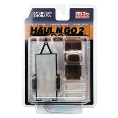 1:64 Масштабная модель American Diorama 1:64 Mijo Figures Haul N Go Set 2