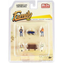 1:64 Масштабная модель Фигурки  Figures Family Set