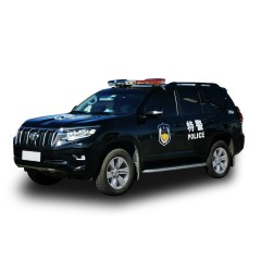1:43 Масштабная модель TOYOTA Land Cruiser Prado 4x4 "Beijing Police SWAT" (полиция Пекина SWAT) 2018