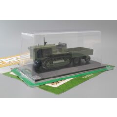 1:43 Тракторы спецвыпуск - Сталинец-65 с прицепом