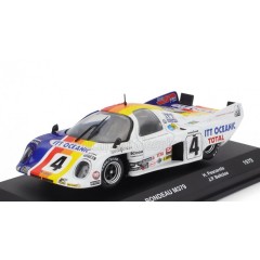1:43 Масштабная модель RONDEAU M379 3.0l V8 Team J.rondeau №4 24h Le Mans (1979) Jean Pierre Beltoise - Henri Pescarolo, White Red Blue