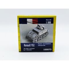1:100 Сборная модель Французская машина артиллерийских наблюдателей Renault YS2