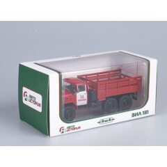 1:43 Масштабная модель ЗИЛ-131 бортовой, пожарный ПЧ-14 г. Ярославль