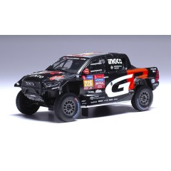 1:43 Масштабная модель TOYOTA GR DKR Hilux Evo T1U #226 "Toyota Gazoo Racing" Variawa/Cazalet 16 место Rally Dakar 2024