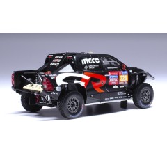 1:43 Масштабная модель TOYOTA GR DKR Hilux Evo T1U #226 "Toyota Gazoo Racing" Variawa/Cazalet 16 место Rally Dakar 2024