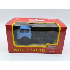 (Уценка!) 1:43 Масштабная модель МАЗ 504В седельный тягач (1970-1977), синий