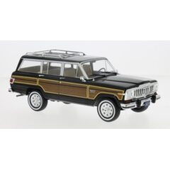 1:24 Масштабная модель JEEP Grand Wagoneer 4х4 1981 Black/Wood