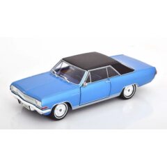 1:24 Масштабная модель OPEL Diplomat A V8 Coupe 1965 Metallic Blue/Black