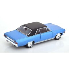 1:24 Масштабная модель OPEL Diplomat A V8 Coupe 1965 Metallic Blue/Black