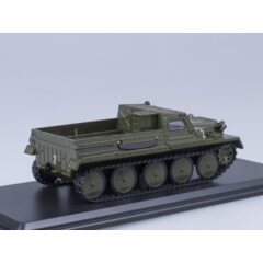 1:43 Масштабная модель Гусеничный транспортёр-снегоболотоход (ГТ-С), 1954 г.