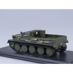 1:43 Масштабная модель Гусеничный транспортёр-снегоболотоход (ГТ-С), 1954 г.