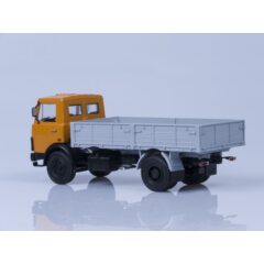 1:43 Масштабная модель МАЗ-5337 бортовой (ранняя кабина), 1987 г. /металл. рама, откидывающаяся кабина/