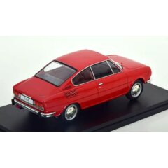 1:24 Масштабная модель SKODA 110R Coupe 1970 Red