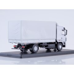 1:43 Масштабная модель МАЗ-5340 бортовой с тентом