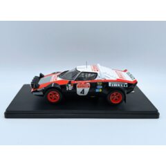 1:24 Масштабная модель LANCIA Stratos HF #4 "Lancia Pirelli" Alen/Kivimaki Winner Rally SanRemo 1978
