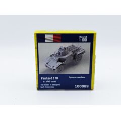 1:100 Сборная модель Французский бронеавтомобиль Panhard с башней 178 APX5