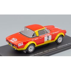 1:24 Масштабная модель FIAT 124 Abarth Spider #2 "Olio Fiat" Pinto/Bernacchini Winner Rally Portugal 1974
