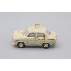 Ёлочная игрушка "Москвич 407" оливковый