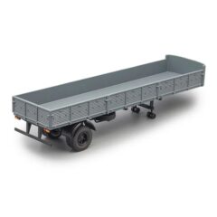 1:43 Масштабная модель МАЗ 9380-2 полуприцеп, серый