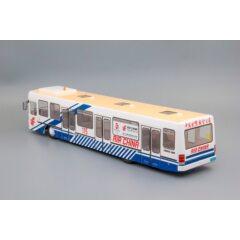 1:43 Масштабная модель Автобус COBUS 3000 Airport Bus 1992, white / blue / beige