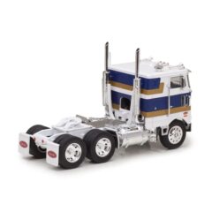 1:43 Масштабная модель Peterbilt 352H 1979 белый с синим и коричневым