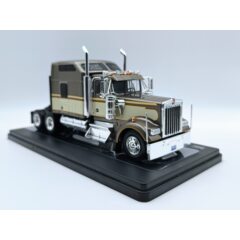 1:43 Масштабная модель Kenworth W 900 седельный тягач 1999 коричневый металлик с кремовым