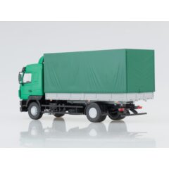 1:43 Масштабная модель МАЗ-5340 бортовой с тентом (рестайлинг)