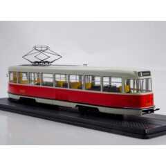 1:43 Масштабная модель Трамвай Tatra-T2, белый/красный