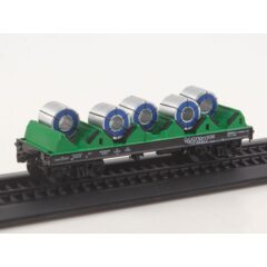 1:87 Наши поезда Спецвыпуск №5 - Вагон-сталевоз для листового проката в рулонах, модель 13-9906