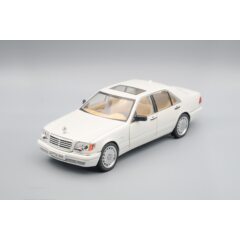 1:24 Модель Mercedes-Benz W140, белый, 21 см