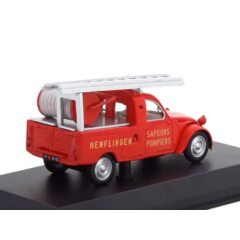 1:43 Масштабная модель Citroen 2CV Pick-Up с лестницей Pompiers (пожарный) 1963