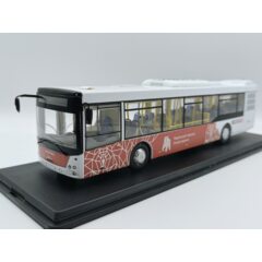 1:43 Масштабная модель Городской автобус МАЗ-203, г. Пермь