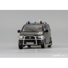 1:43 Масштабная модель VOLKSWAGEN T-5 "FRIEDERICHS" (Автомобиль выездной охраны) серия ГОН, black