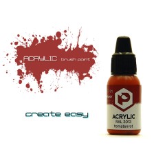 Краска RAL3013 Tomatenrot (10 мл., для кисти)