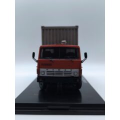 1:43 Масштабная модель КАМАЗ-53212 Контейнер (со следами эксплуатации)