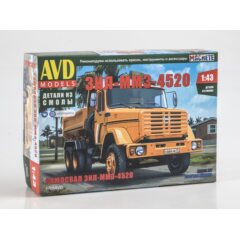 1:43 Сборная модель ЗИЛ-ММЗ-4520 самосвал