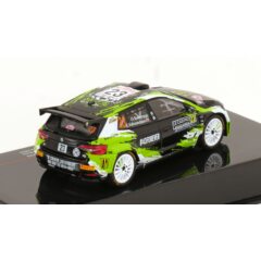 1:43 Масштабная модель SKODA Fabia RS Rally2 #23 "Team Skoda Motorsport" Solberg/Edmondson 14 место Rally Monte Carlo 2023