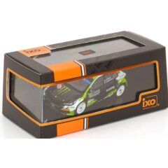 1:43 Масштабная модель SKODA Fabia RS Rally2 #23 "Team Skoda Motorsport" Solberg/Edmondson 14 место Rally Monte Carlo 2023