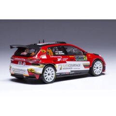 1:43 Масштабная модель SKODA Fabia RS Rally2 #26 "Racing Factory" Ingram/McKillop Rally Monte Carlo 2024