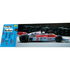 1:43 декаль Formula 1 №21 McLaren M23 №2 Jochen Mass