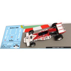 1:43 декаль formula 1 №26 - BRM P160B Жан-Пьер Бельтуаз (1972)