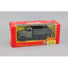 1:43 Масштабная модель Горький 51Т высокий борт, зеленый