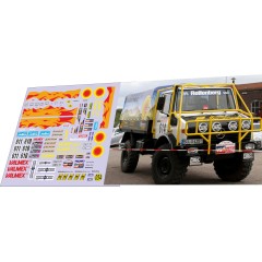 1:43 декаль Unimog 610-611 dakar 1986