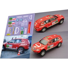 1:43 декаль VW Touareg Dakar 2007